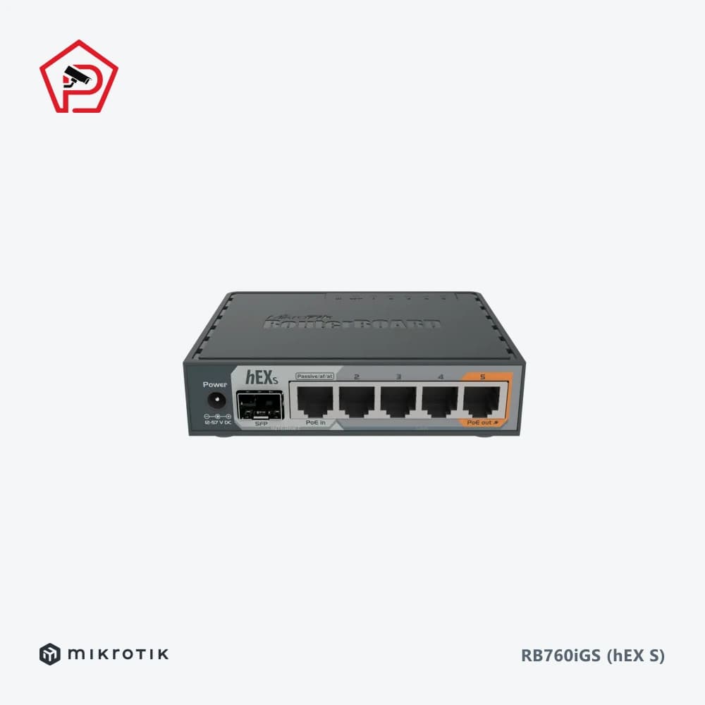 5x Gigabit Ethernet Router with SFP, MicroSD and PoE Out