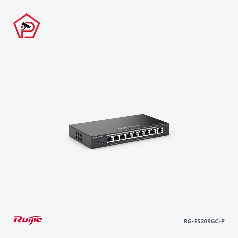 Reyee 9-Port Gigabit Smart Cloud Managed PoE Switch (120W)